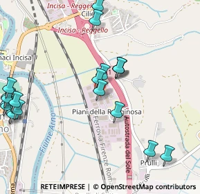 Mappa Località Piani della Rugginosa Zona Industriale, 50066 Reggello FI, Italia (0.6485)