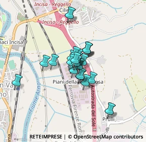 Mappa Località Piani della Rugginosa Zona Industriale, 50066 Reggello FI, Italia (0.27037)