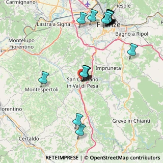 Mappa Giardini Santa Chiara D' Assisi, 50026 San Casciano in Val di Pesa FI, Italia (9.923)