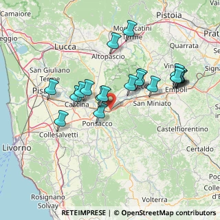 Mappa Via Caprera, 56025 Pontedera PI, Italia (14.826)