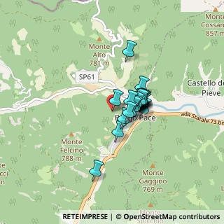 Mappa Via Santa Maria, 61040 Borgo pace PU, Italia (0.51905)