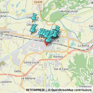 Mappa Via Alexander Fleming, 56038 Pontedera PI, Italia (1.03316)