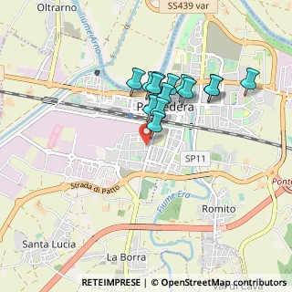 Mappa Via Alexander Fleming, 56038 Pontedera PI, Italia (0.745)