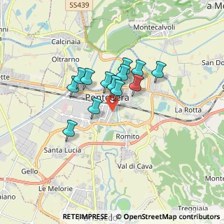 Mappa Via Caduti del Lavoro, 56025 Pontedera PI, Italia (1.26615)
