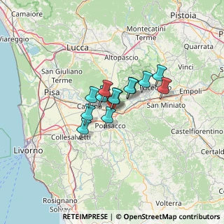 Mappa Via Caduti del Lavoro, 56025 Pontedera PI, Italia (7.82538)