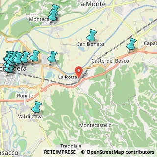 Mappa Via dei Mille, 56025 Pontedera PI, Italia (3.46368)