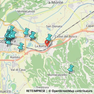 Mappa Via dei Mille, 56025 Pontedera PI, Italia (3.19)