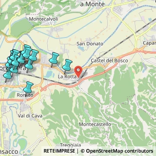 Mappa Via dei Mille, 56025 Pontedera PI, Italia (3.26944)