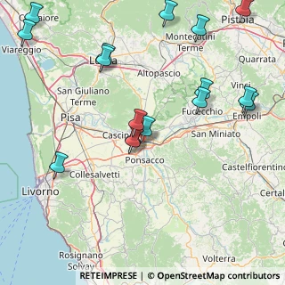 Mappa Via Pietro Gori, 56025 Pontedera PI, Italia (20.715)