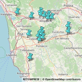 Mappa Via Pietro Gori, 56025 Pontedera PI, Italia (15.22211)