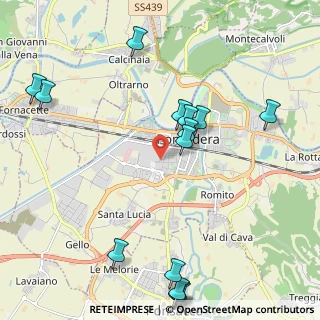 Mappa Via Pietro Gori, 56025 Pontedera PI, Italia (2.63714)