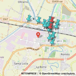 Mappa Via Pietro Gori, 56025 Pontedera PI, Italia (0.8585)