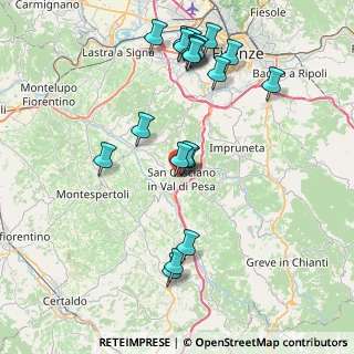 Mappa Viale Giuseppe Garibaldi, 50026 San Casciano in Val di pesa FI, Italia (8.912)
