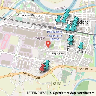 Mappa Piazza Luperini, 56025 Pontedera PI, Italia (0.6175)