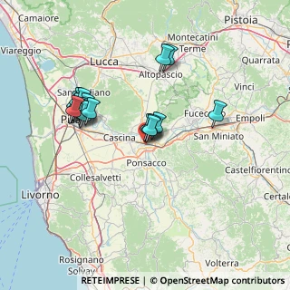 Mappa Piazza Luperini, 56025 Pontedera PI, Italia (14.316)