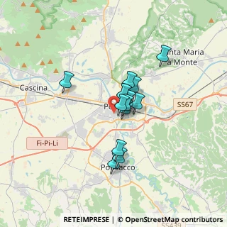 Mappa Piazza Luperini, 56025 Pontedera PI, Italia (2.27071)