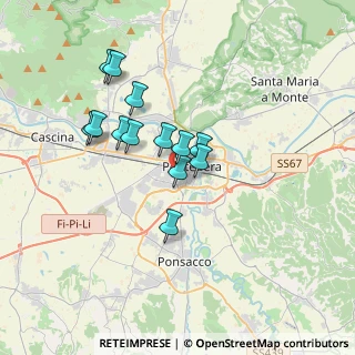 Mappa Piazza Luperini, 56025 Pontedera PI, Italia (2.98231)