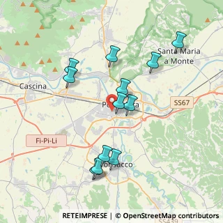Mappa Piazza Luperini, 56025 Pontedera PI, Italia (3.85)