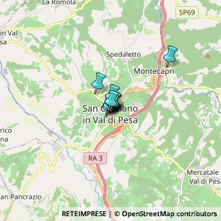 Mappa Via dei Fossi, 50026 San Casciano In Val di Pesa FI, Italia (0.48545)