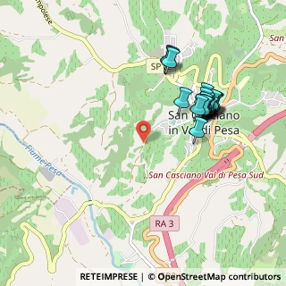 Mappa Via Colle d' Agnola, 50026 San Casciano in Val di Pesa FI, Italia (0.9745)