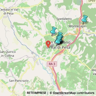 Mappa Via Colle d' Agnola, 50026 San Casciano in Val di Pesa FI, Italia (1.22455)