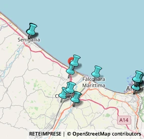 Mappa Via Marina, 60018 Ancona AN, Italia (10.516)