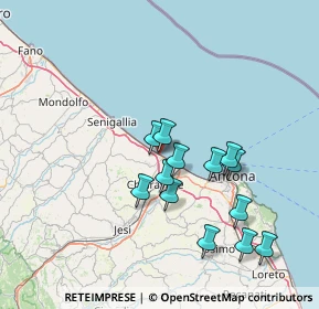 Mappa Via Marina, 60018 Ancona AN, Italia (13.89308)