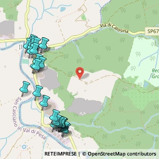 Mappa Località Poneta, 50022 Greve in Chianti FI, Italia (0.74483)