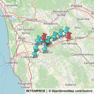 Mappa Viale Europa, 56025 Pontedera PI, Italia (7.97385)
