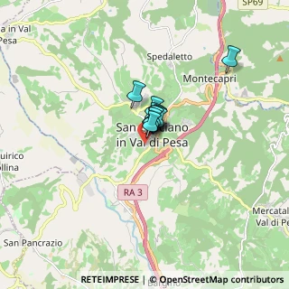 Mappa Via delle Casacce, 50026 San Casciano in Val di Pesa FI, Italia (0.69909)