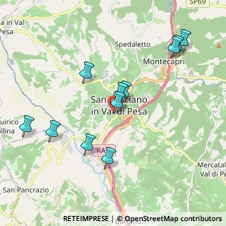 Mappa Via delle Casacce, 50026 San Casciano in Val di Pesa FI, Italia (2.09636)
