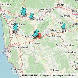 Mappa Via di S. Gervasio, 56025 Pontedera PI, Italia (16.47818)