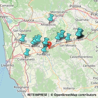 Mappa Via di S. Gervasio, 56025 Pontedera PI, Italia (14.937)