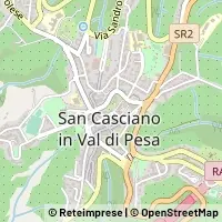 Map San Casciano in Val di Pesa