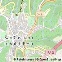 지도 San Casciano in Val di Pesa