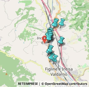 Mappa Via Giovanni Falcone, 50064 Figline e Incisa Valdarno FI, Italia (0.955)