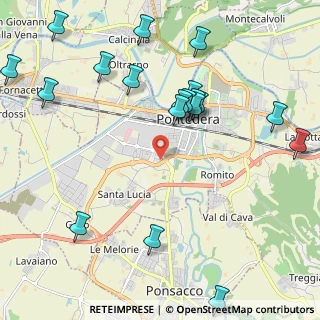 Mappa Via Umberto Terracini, 56025 Pontedera PI, Italia (2.746)