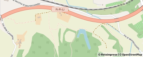 Mappa Pontedera