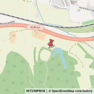 Mappa Via delle Sodole, 1, 56205 Pontedera, Pisa (Toscana)