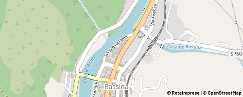 Mappa Castel Focognano
