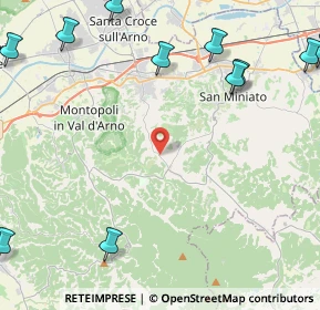 Mappa Via Maremmana Loc. La Serra, 56028 San Miniato PI, Italia (7.01154)