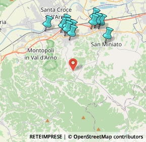 Mappa Via Maremmana Loc. La Serra, 56028 San Miniato PI, Italia (4.5775)