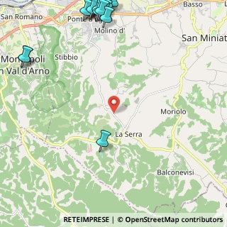 Mappa Via Maremmana Loc. La Serra, 56028 San Miniato PI, Italia (3.682)