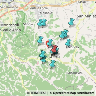 Mappa Via Maremmana Loc. La Serra, 56028 San Miniato PI, Italia (1.31684)