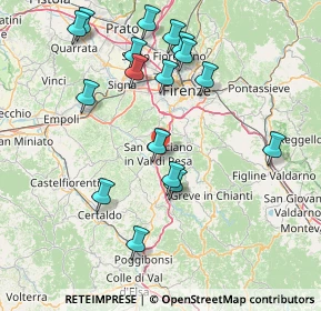 Mappa 50026 San Casciano in Val di Pesa FI, Italia (17.05765)