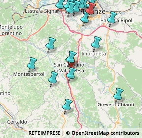 Mappa 50026 San Casciano in Val di Pesa FI, Italia (9.514)