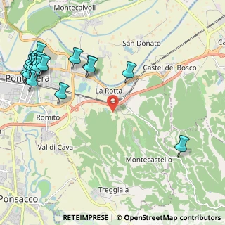 Mappa Via delle Sodole, 56025 Pontedera PI, Italia (3.0415)