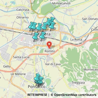 Mappa Via Francesco Baracca, 56025 Pontedera PI, Italia (2.29154)