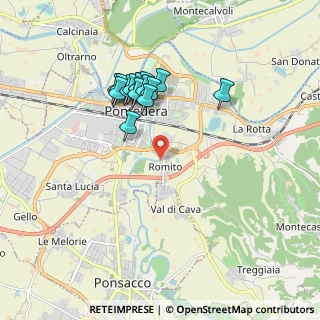 Mappa Via N. Machiavelli, 56025 Pontedera PI, Italia (1.68933)