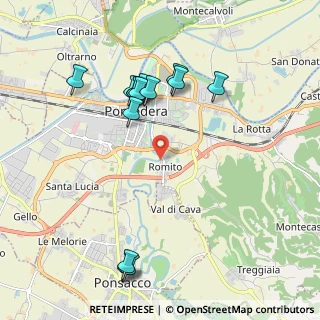 Mappa Via N. Machiavelli, 56025 Pontedera PI, Italia (2.16)